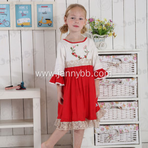 girls boutique latest design Christmas dress